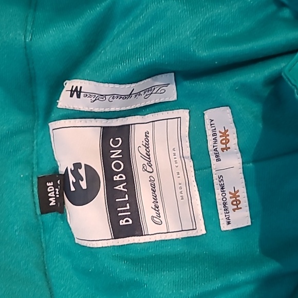 Billabong ski jacket and snow pants size m - Picture 9 of 12